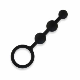 All About Anal Silicone Anal Beads 3 Balls