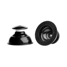 Plungers Extreme Suction Silicone Nipple Suckers Black
